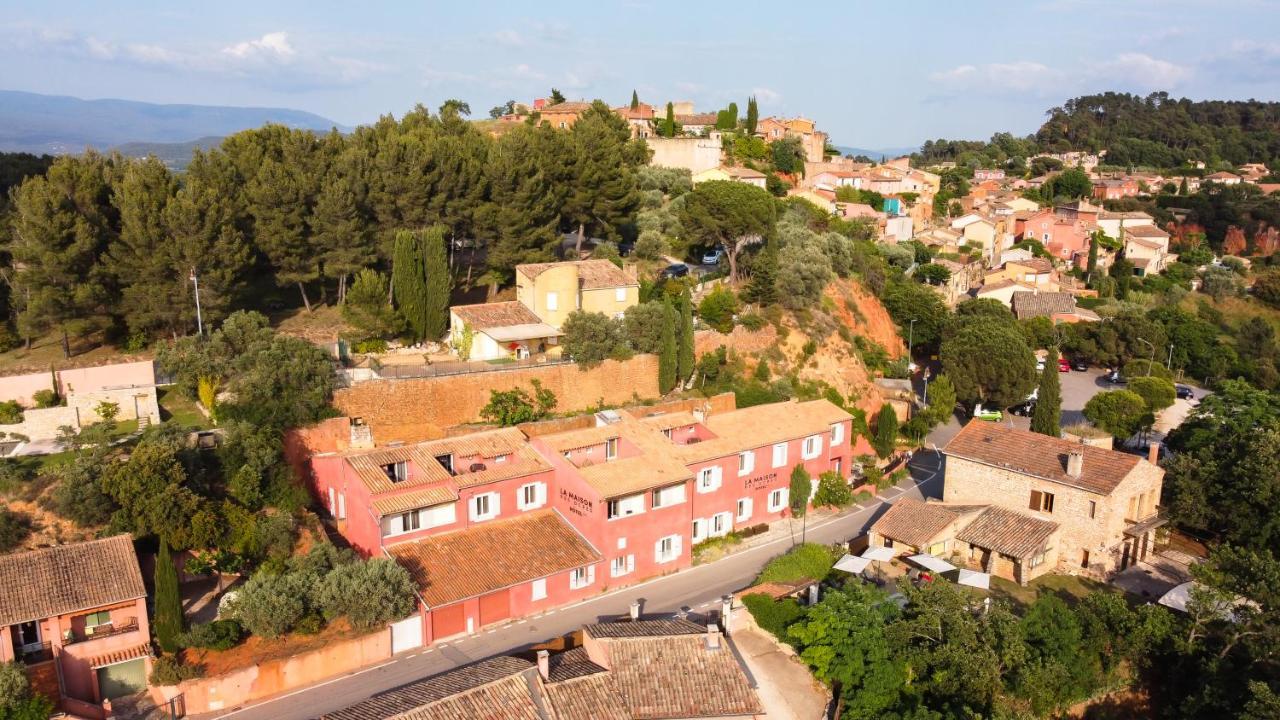 Roussillon en Isere La Maison Des Ocres - Provence المظهر الخارجي الصورة