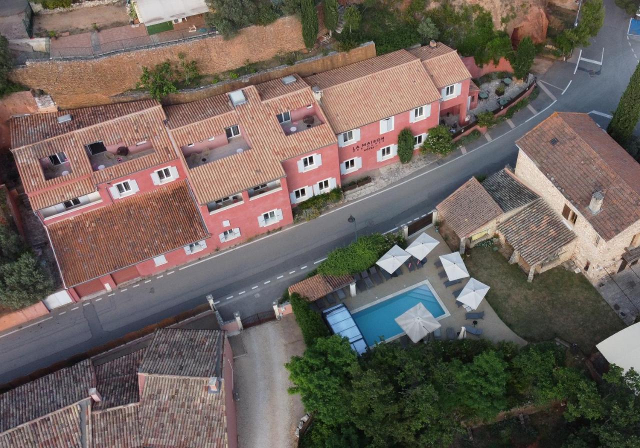 Roussillon en Isere La Maison Des Ocres - Provence المظهر الخارجي الصورة